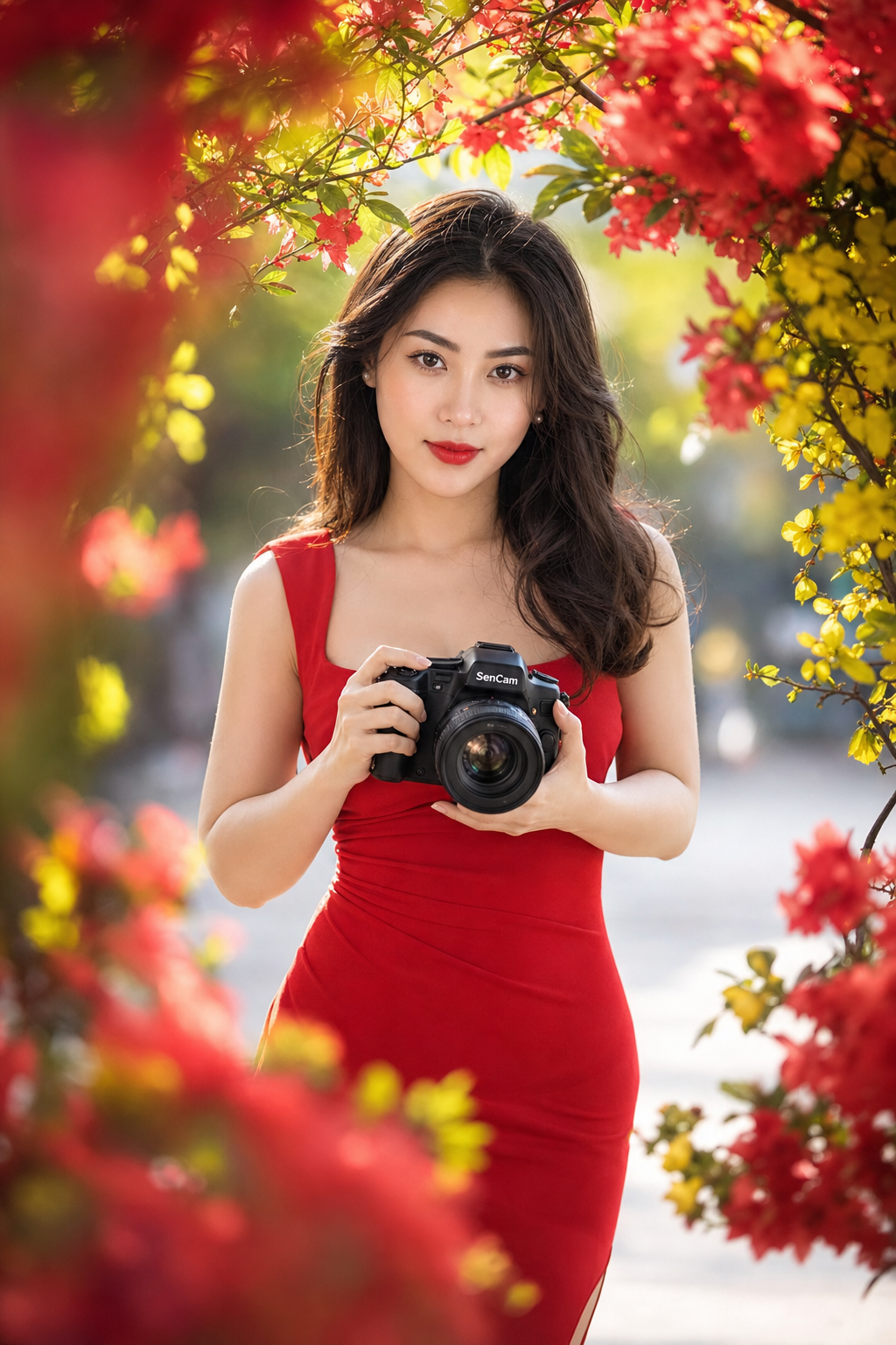 Chân dung cô gái Việt cầm máy ảnh SenCam