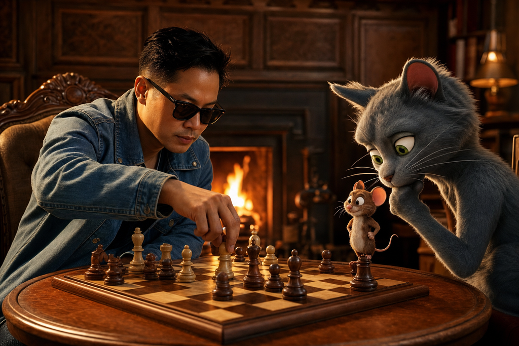 Ván cờ bên lò sưởi