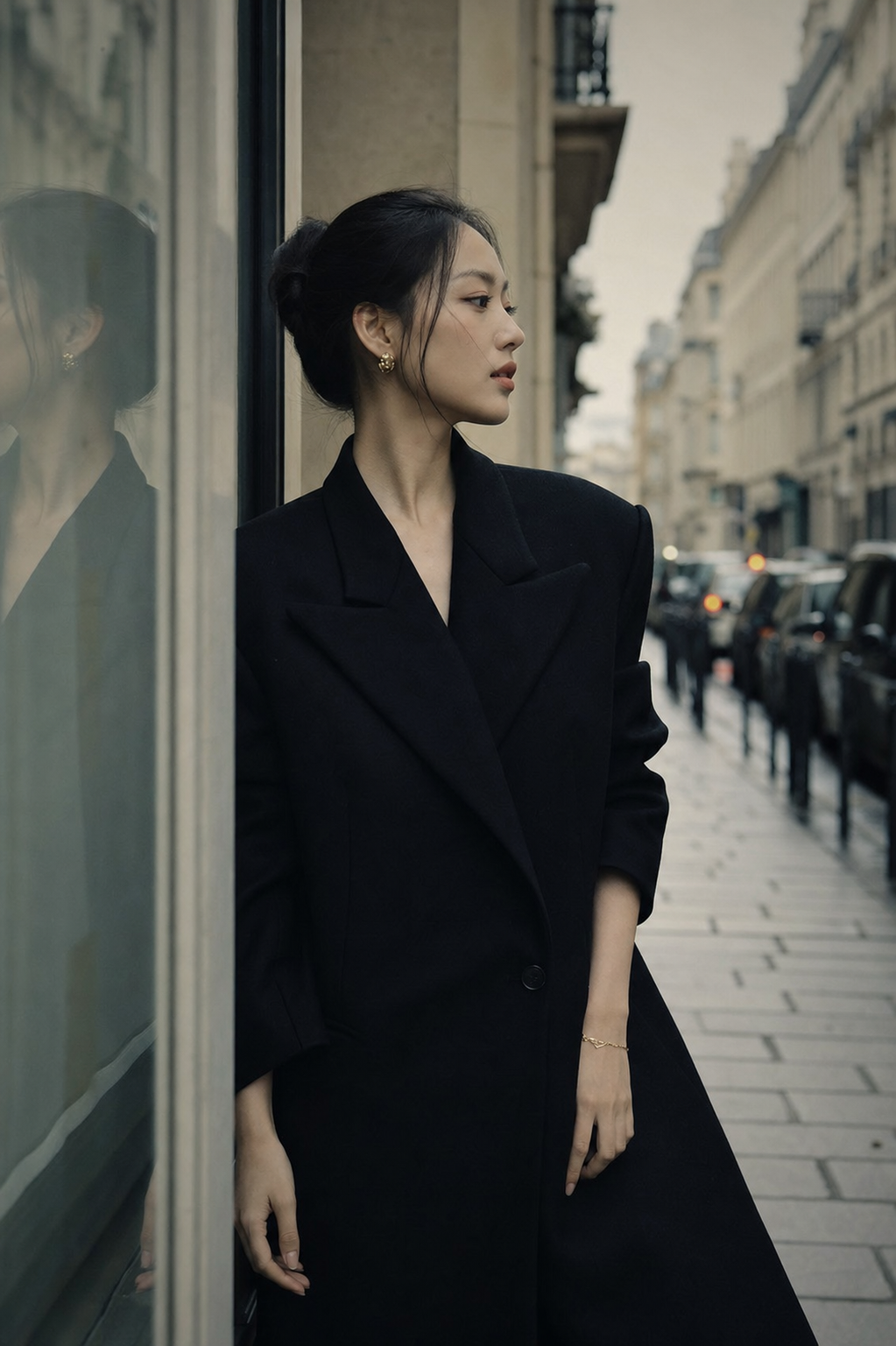 Phụ nữ Việt thanh lịch trên phố châu Âu