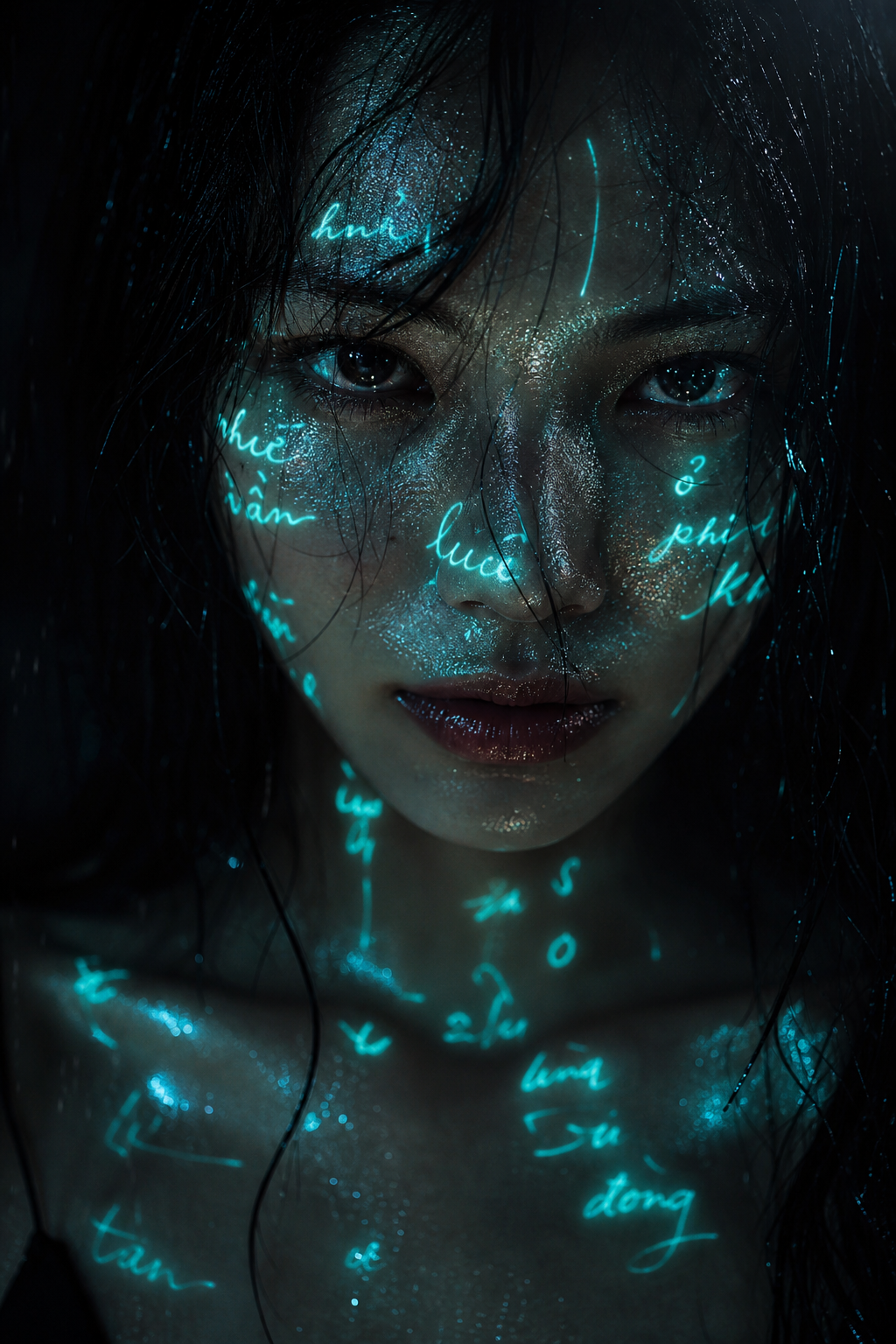 Chân dung noir dưới ánh chữ neon