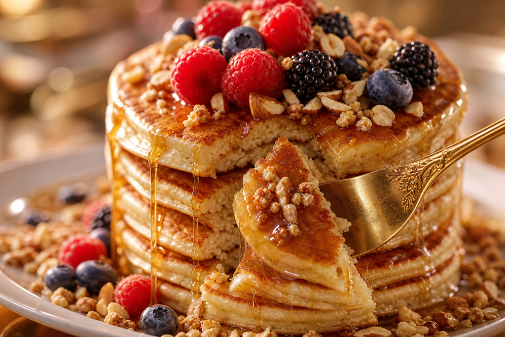 Pancake siro phong cao cấp