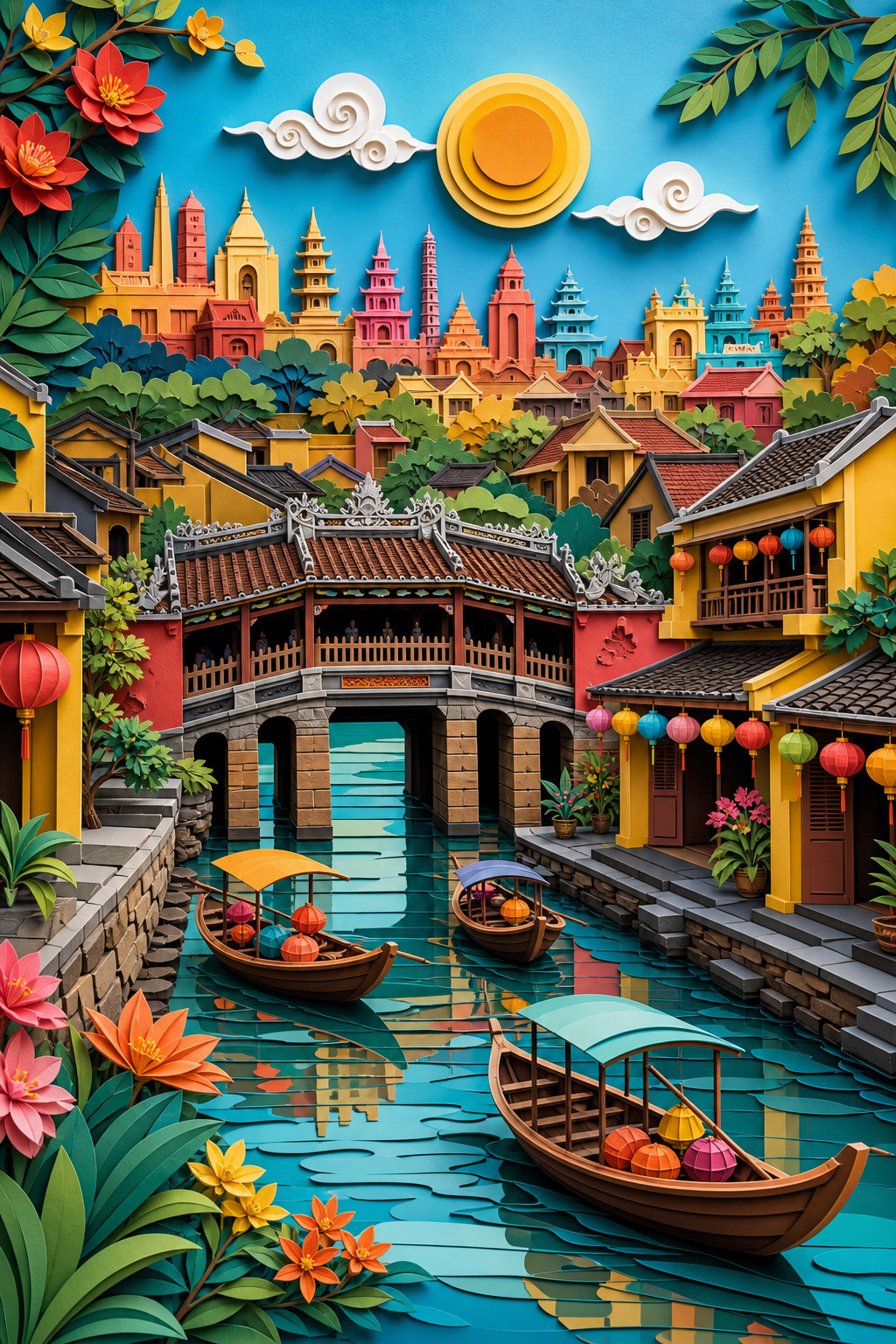 Hội An rực rỡ trong nghệ thuật cắt giấy