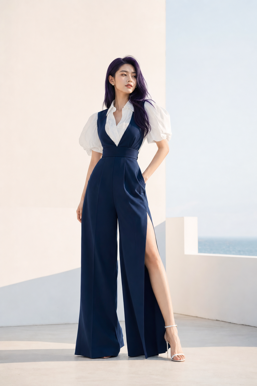Người mẫu Việt trong editorial thời trang mùa hè