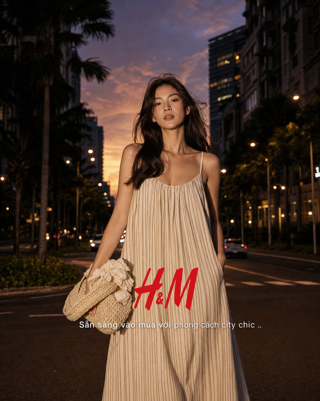 Chiến dịch thời trang city chic hoàng hôn