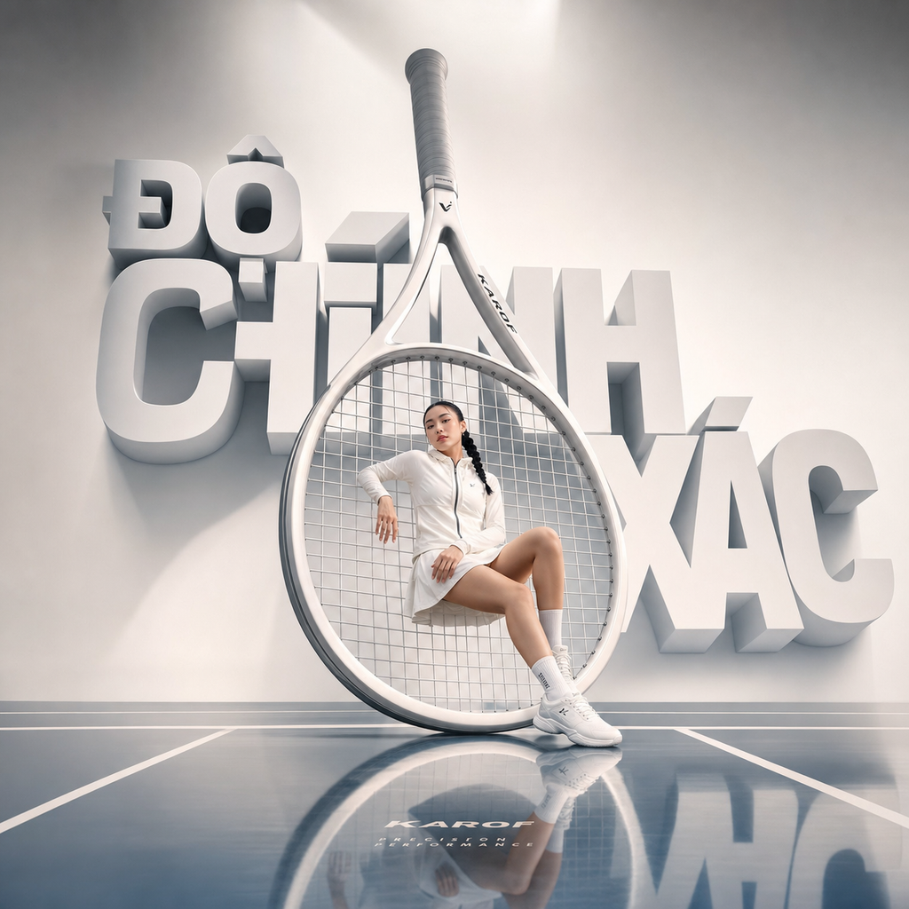 Quảng cáo thời trang tennis avant-garde