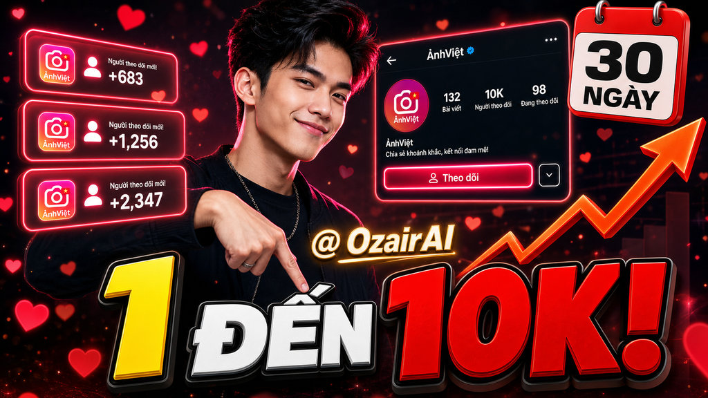 Thumbnail tăng người theo dõi 10K