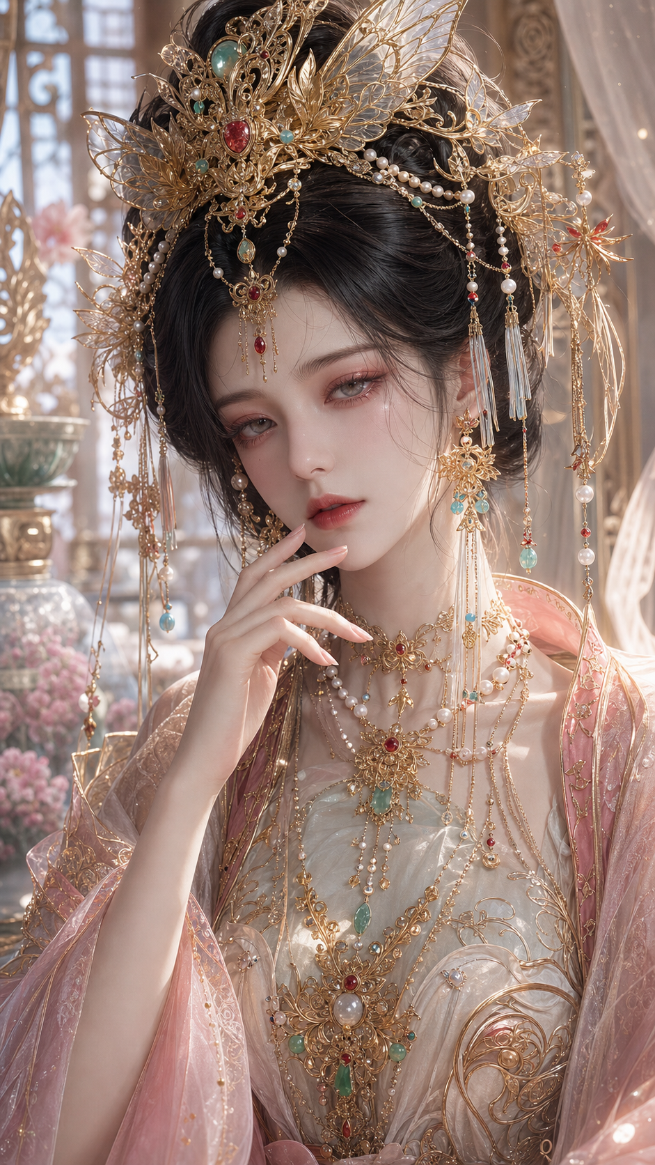 Mỹ nhân cung đình fantasy phương Đông