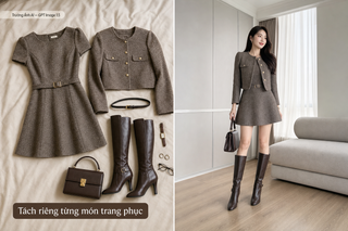 So sánh tách trang phục thời trang AI
