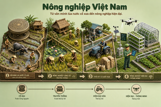 Diorama lịch sử nông nghiệp Việt Nam