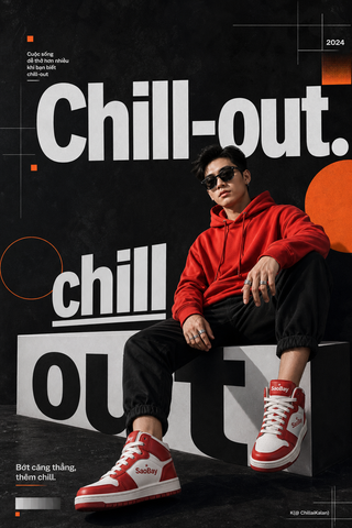 Poster chân dung Chill-out