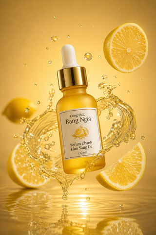 Serum chanh làm sáng da lơ lửng