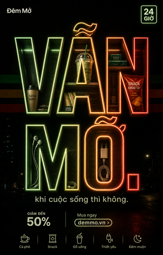 Poster Vẫn Mở 24 giờ