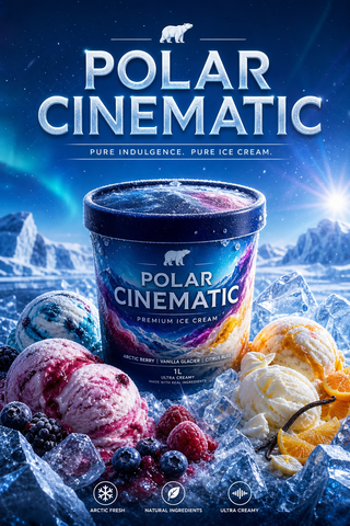 Quảng cáo kem Polar Cinematic