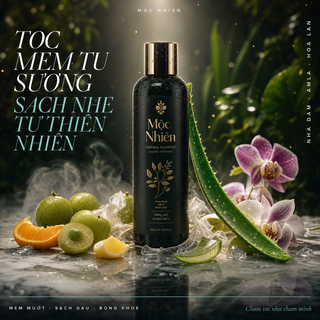 Poster dầu gội Mộc Nhiên cao cấp