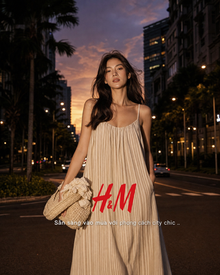 Chiến dịch thời trang city chic hoàng hôn