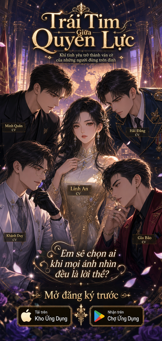 Poster anime game Trái Tim Giữa Quyền Lực