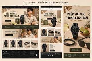 Campaign board đồng hồ Cinco de Mayo