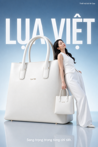Quảng cáo túi xách Lụa Việt