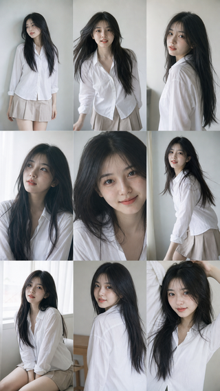 Collage photobook nữ idol Việt Nam