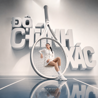 Quảng cáo thời trang tennis avant-garde