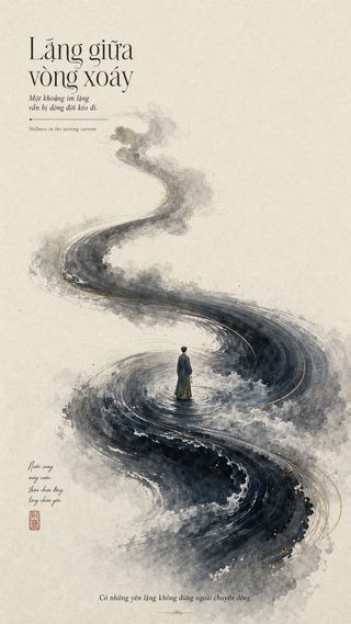 Poster Lặng giữa vòng xoáy
