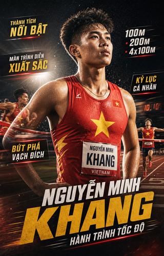 Chân dung điện ảnh vận động viên điền kinh