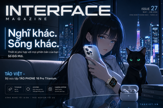 Bìa tạp chí anime công nghệ TÁO VIỆT