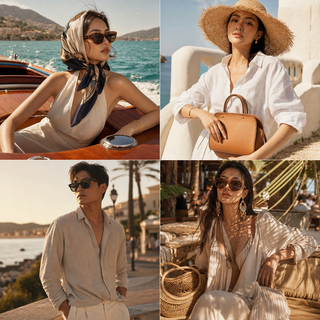 Thời trang mùa hè phong cách resort ven biển