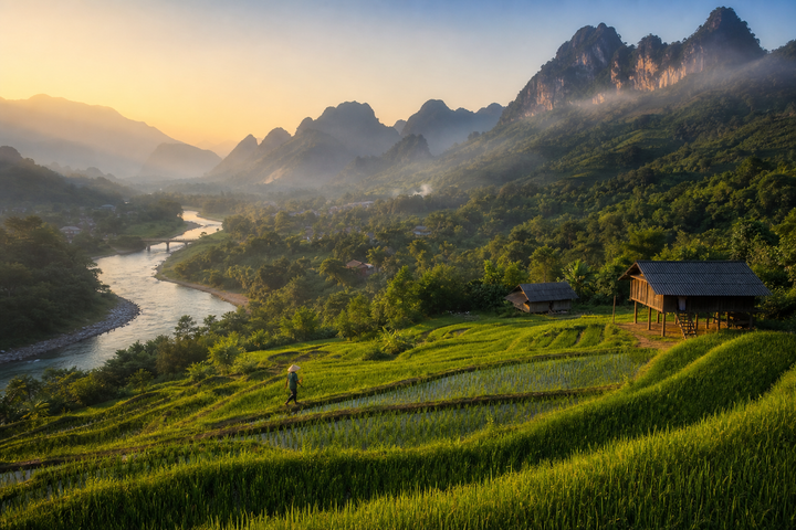 Phong cảnh Việt Nam thử nghiệm