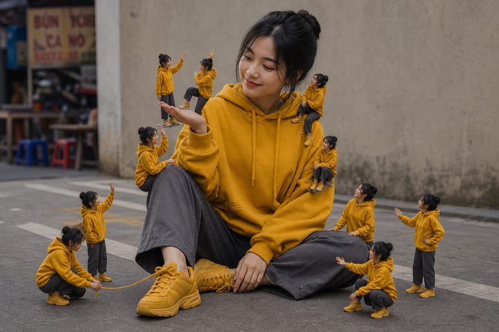 Cô gái Việt và những phiên bản tí hon