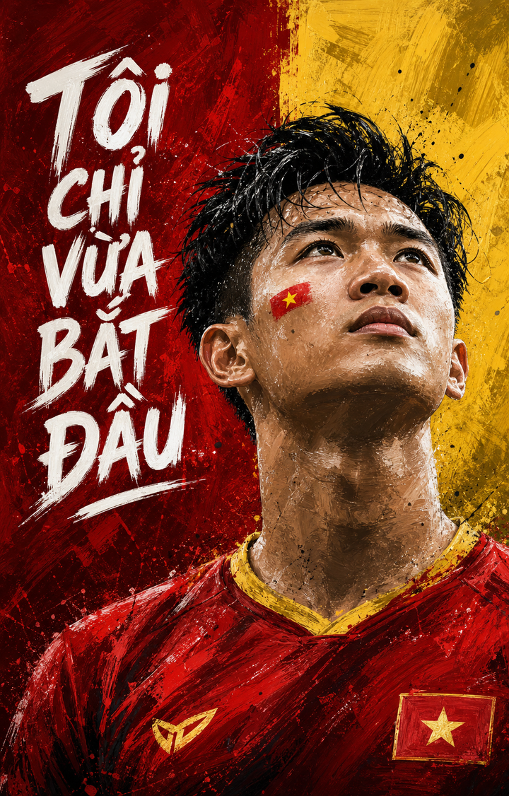 Chân dung cầu thủ đầy quyết tâm
