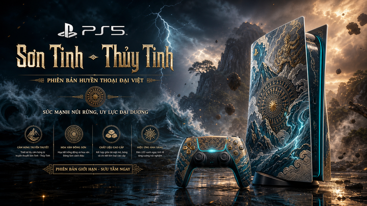 Poster PS5 Sơn Tinh Thủy Tinh
