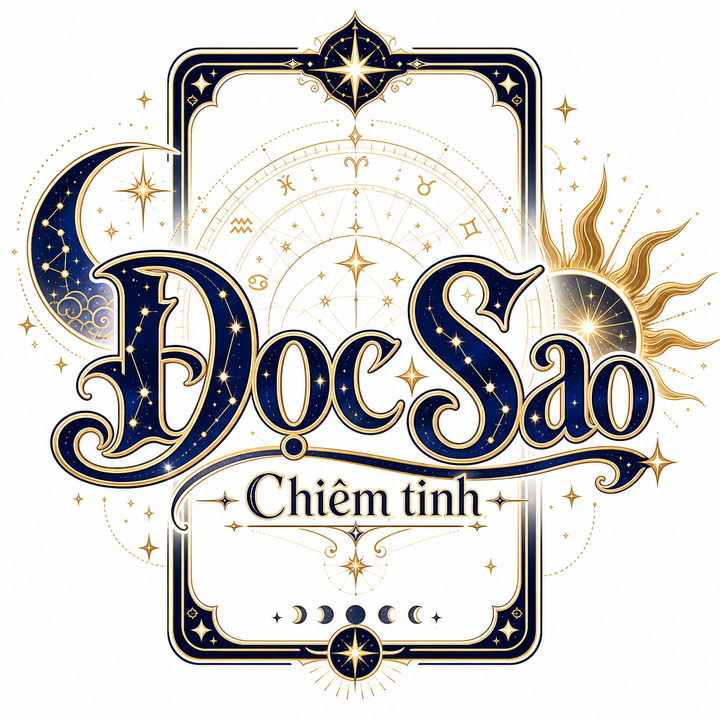 Logo Đọc Sao phong cách chiêm tinh