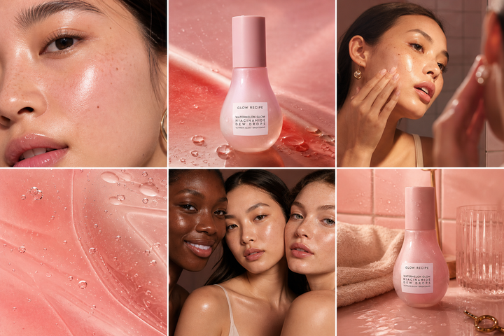 Serum dưỡng da Glow Recipe trong chiến dịch hồng dewy