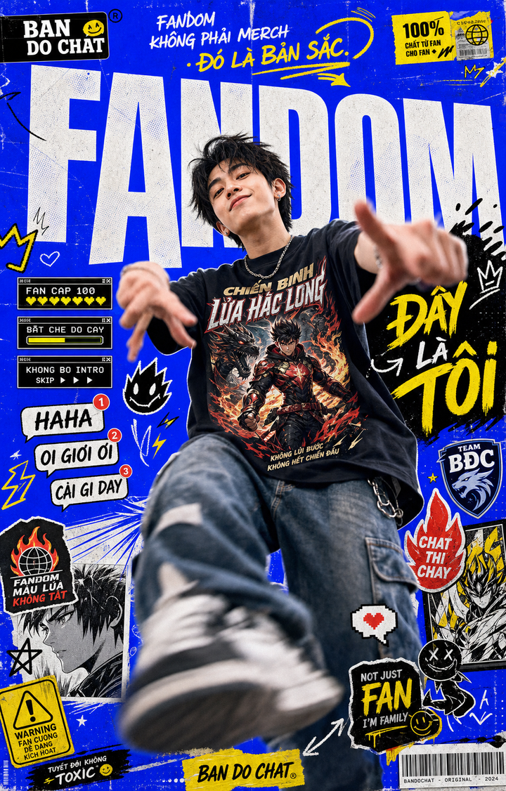 Poster Fandom Đường Phố Gen-Z