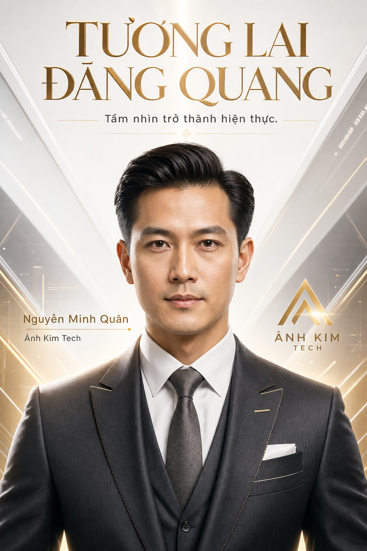 Chân dung doanh nhân phong cách editorial sang trọng